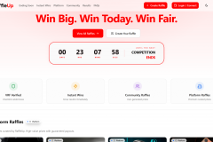 Web3 Raffle & Giveaway Platform with Secure Ticketing and Automated Draw System